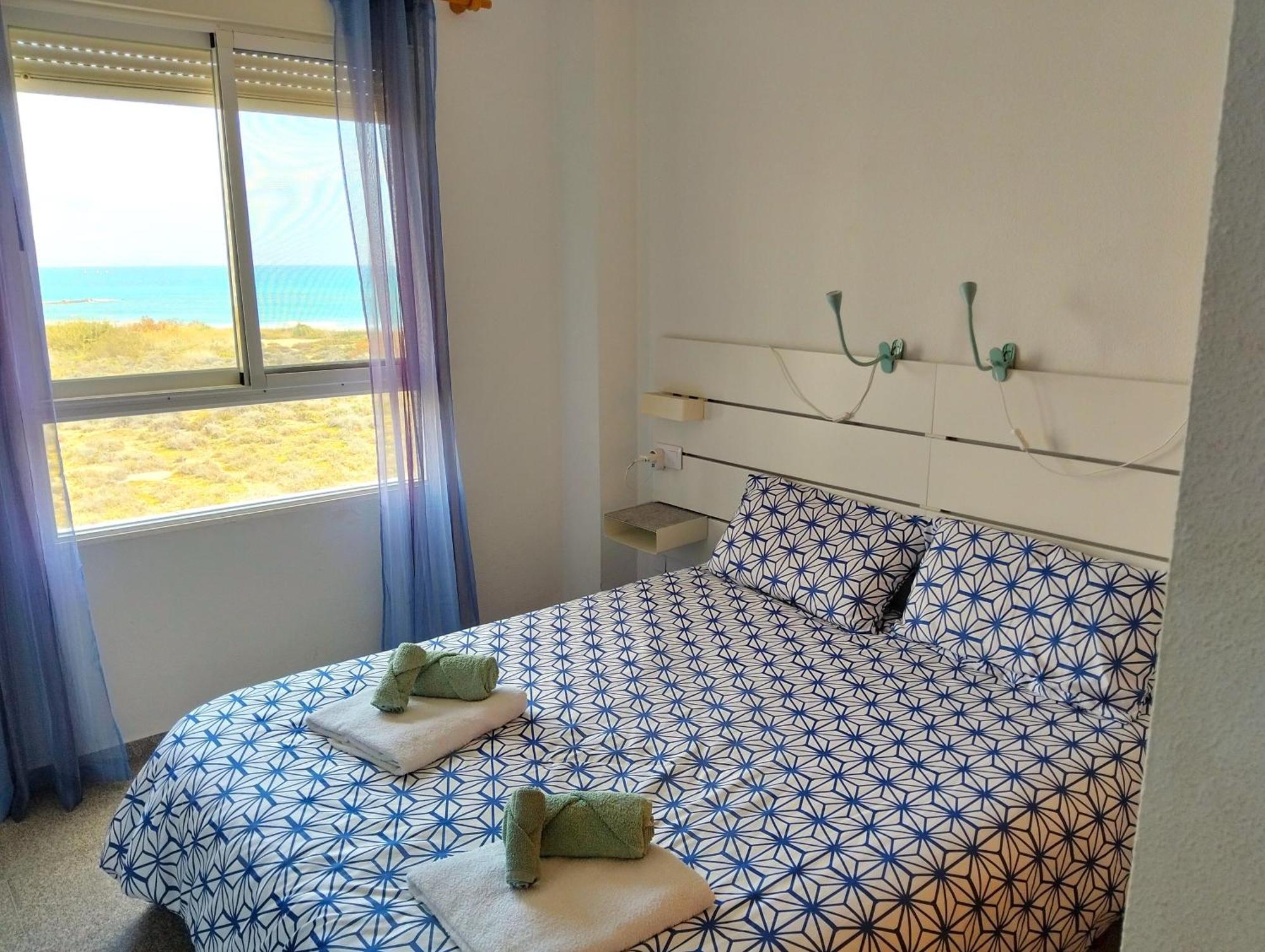 1ª Linea Del Mar 2 Habitaciones 2 Banos, Parking Subterraneo Incluido, Mascotas เอลกัมเปโญ ภายนอก รูปภาพ